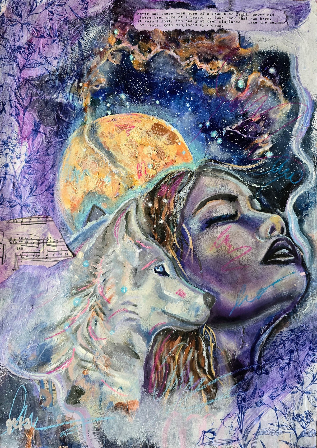 Cailleach VI, Wolf Moon Goddess