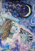 Cailleach III, Wolf Moon Goddess