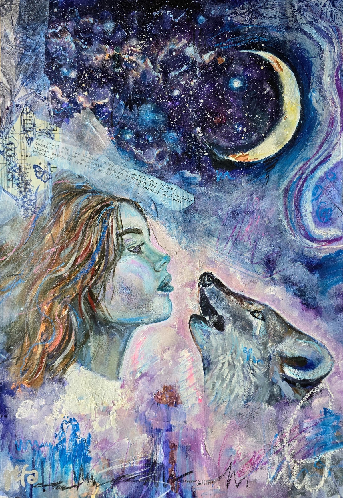 Cailleach III, Wolf Moon Goddess