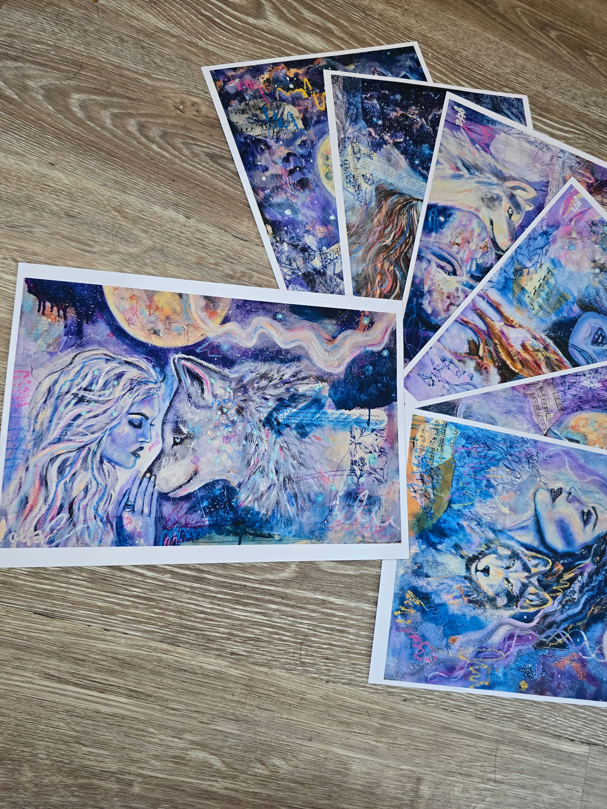 Cailleach I, Wolf Moon Goddess – Limited Edition Fine Art Print