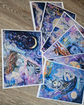 Cailleach III, Wolf Moon Goddess – Limited Edition Fine Art Print