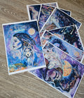 Cailleach VII, Wolf Moon Goddess – Limited Edition Fine Art Print